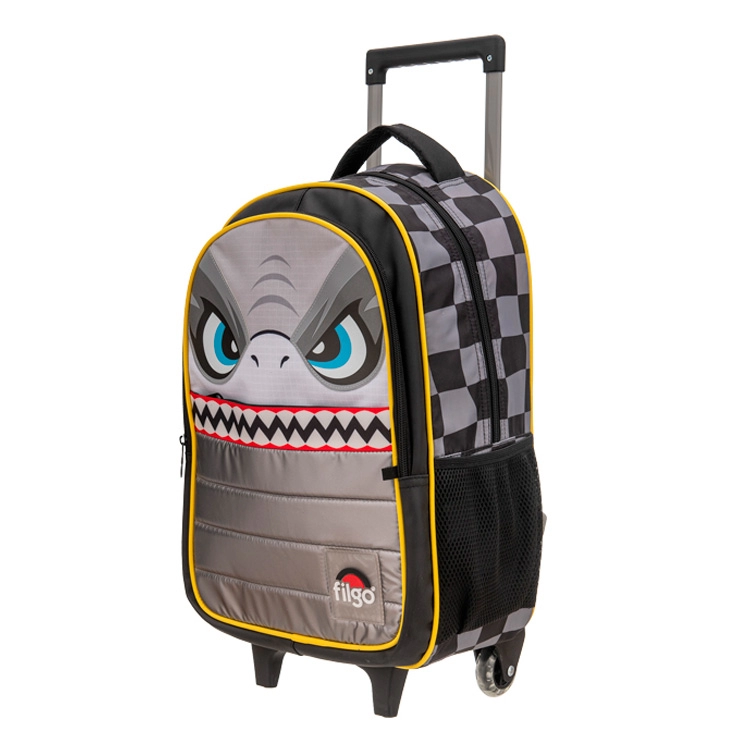 Mochila Escolar Filgo 2026 Starpak 18" Shark Con Carro Art.MO26-TST-012